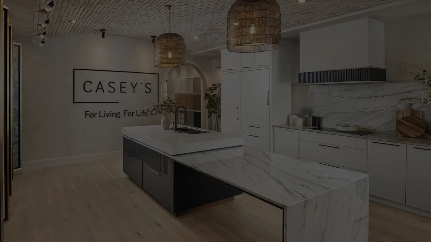 Casey's Creative Kitchen custom signage by McBain Signs and Graphic Design
