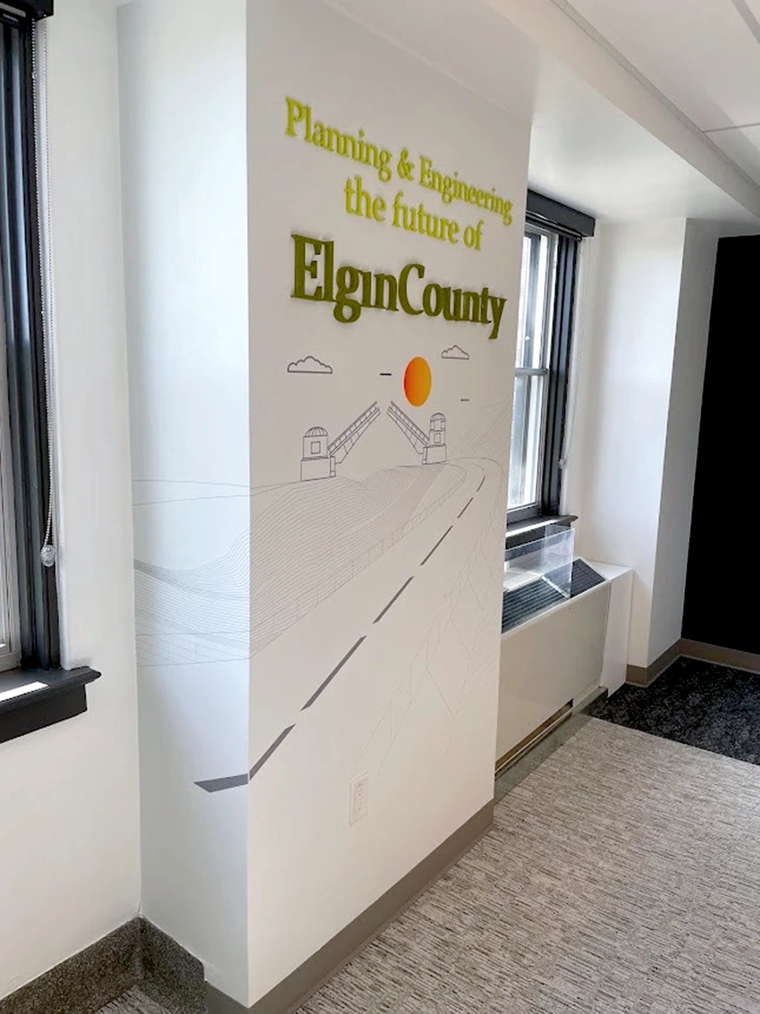 Wall Lettering | Elgin County Signage by McBain Signs