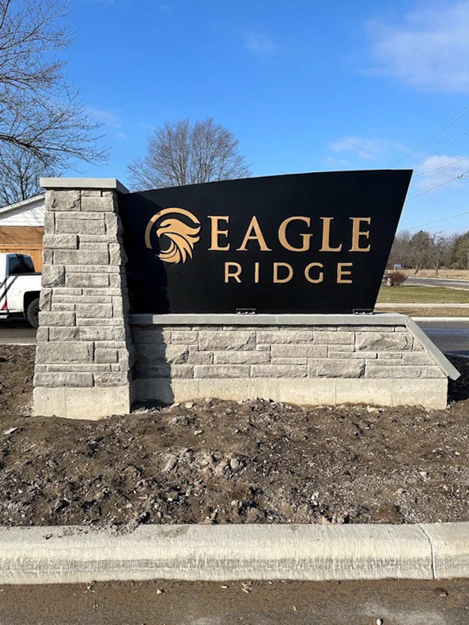 Eagle Ridge Sign | Doug Tarry Homes Signage by McBain Signs