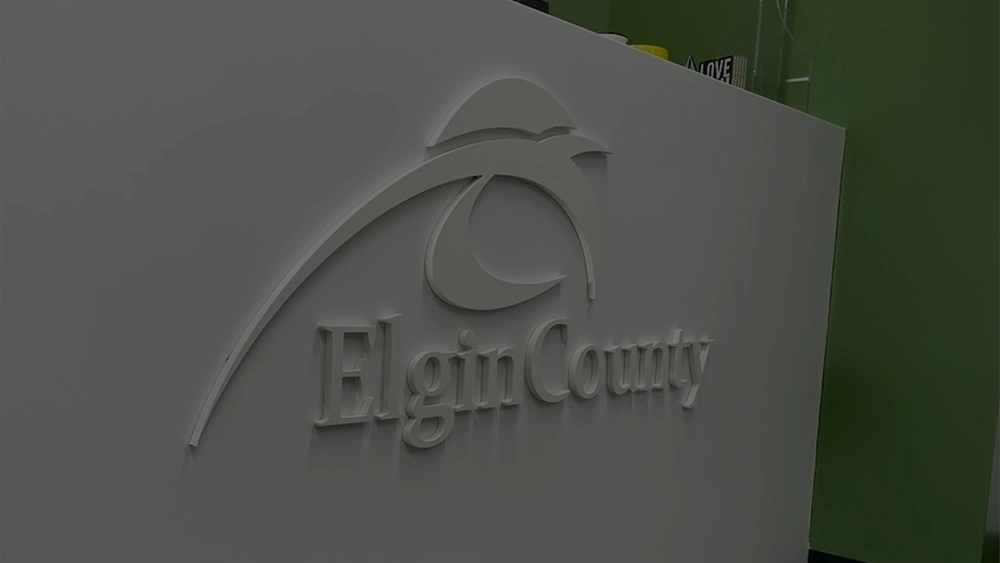 Elgin County work by McBain Signs and Graphic Design