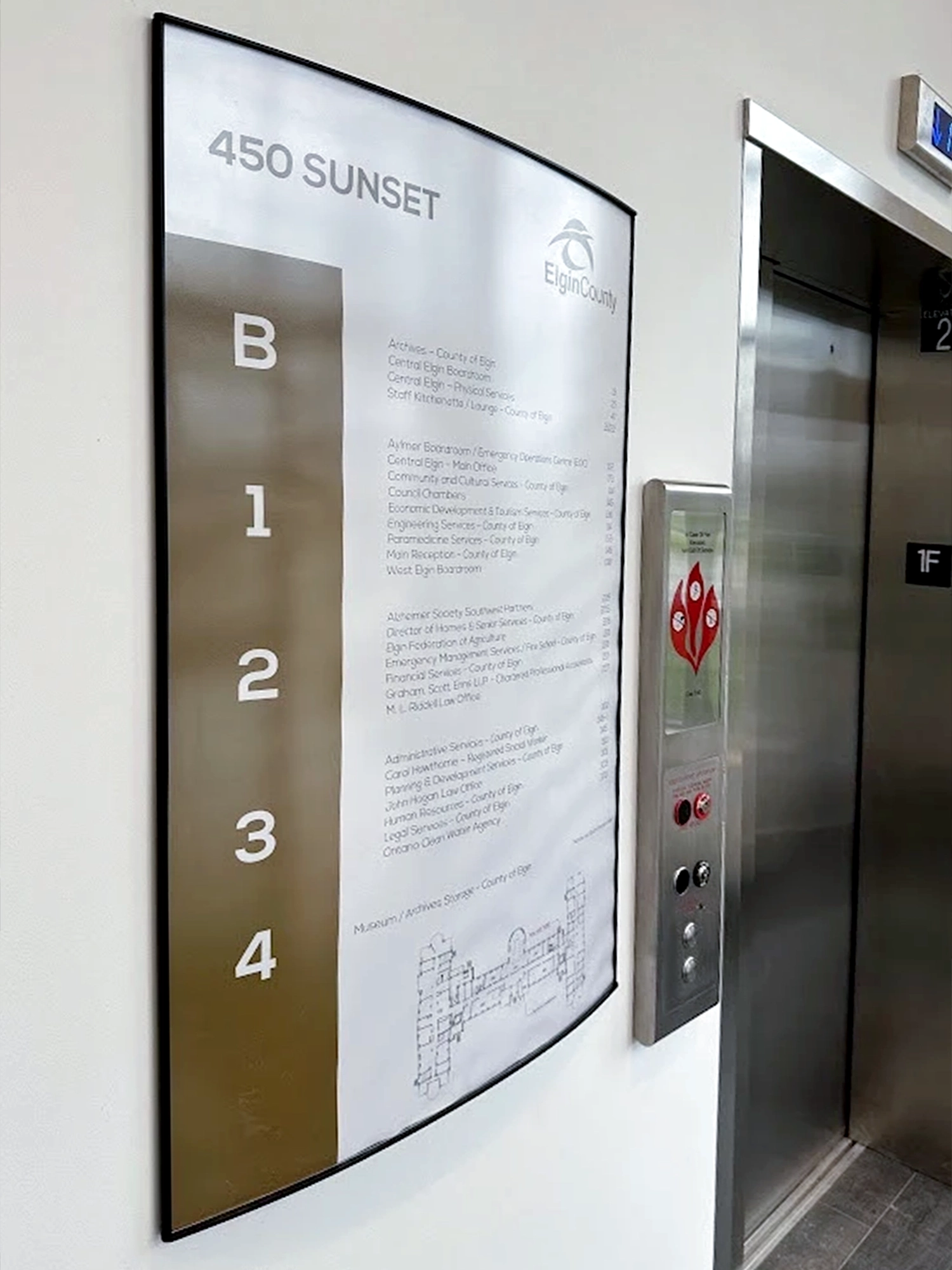Floor Signage by McBain Signs