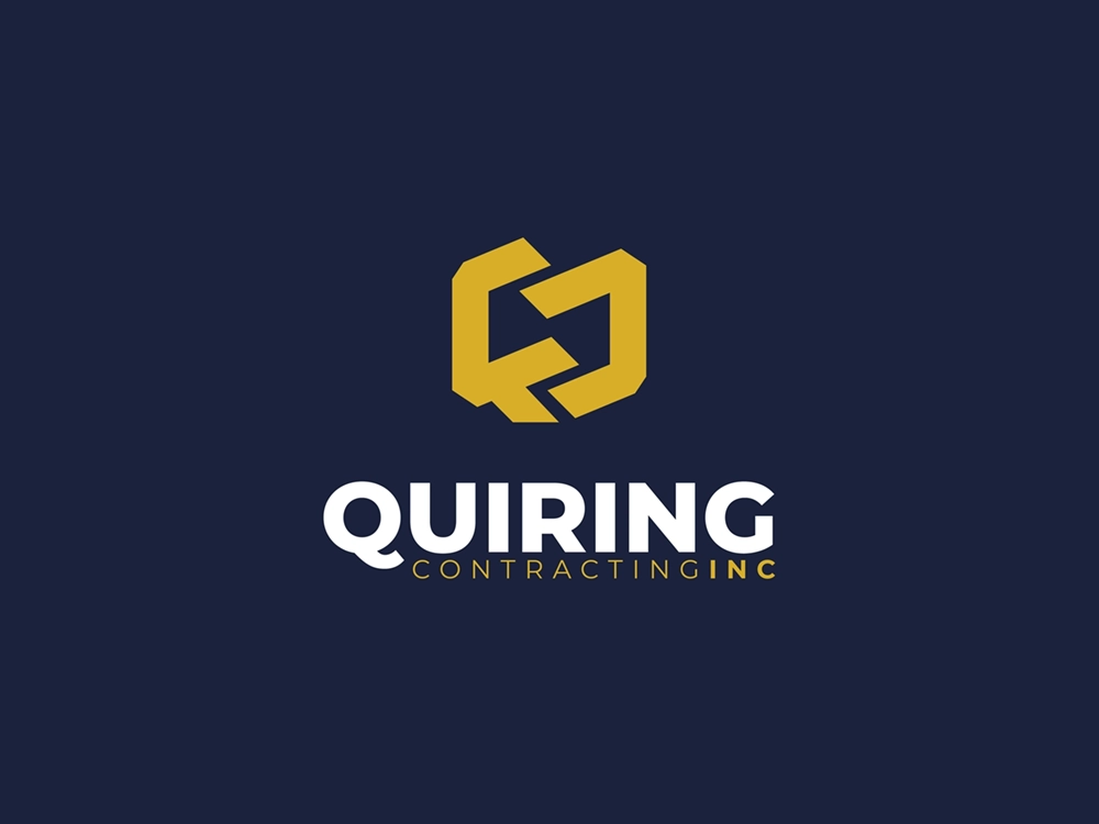 Primary Logo | Quiring Contracting Branding by McBain Signs