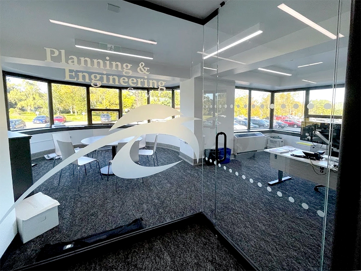 Glass Graphic | Elgin County Signage by McBain Signs