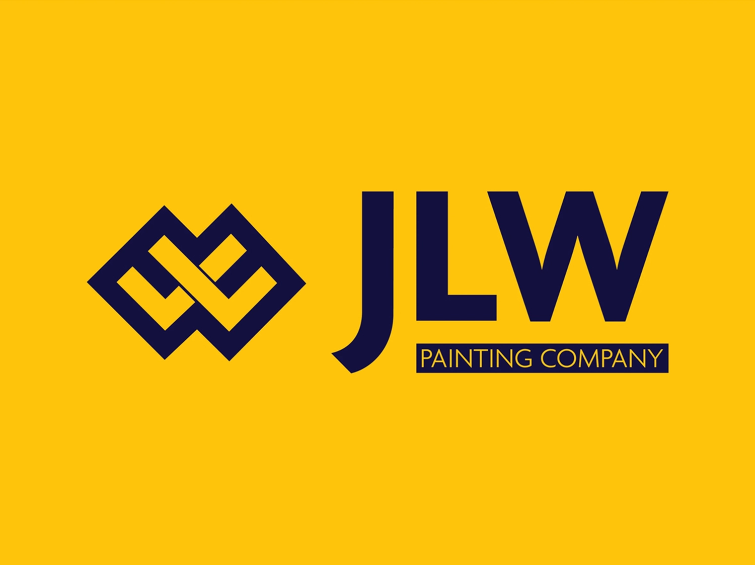 Logo | JLW Painting Co. Branding by McBain Signs and Graphic Design