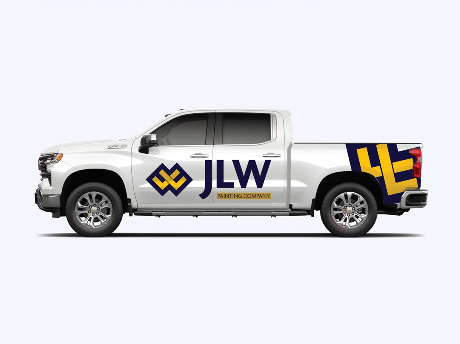 Branded Vehicle Wrap | JLW Painting Co Brand by McBain Signs and Graphic Design