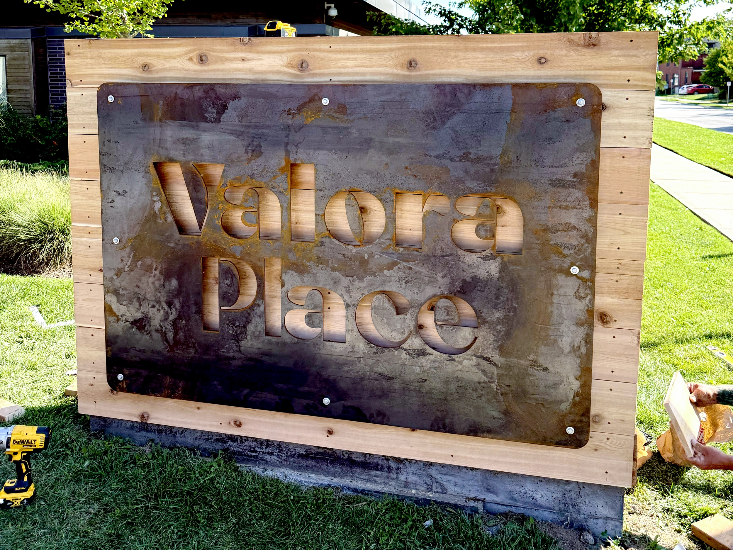 Valora Place Sign | McBain Signs