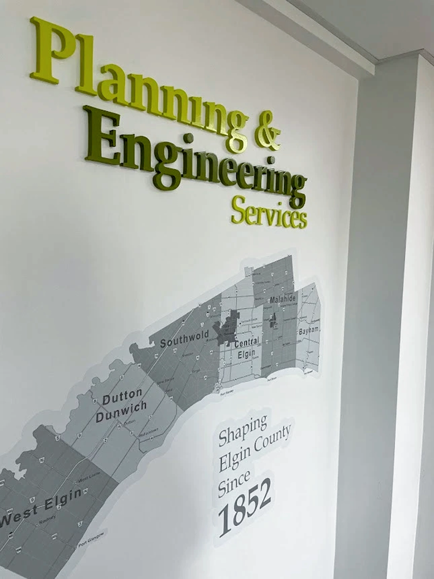 Wall Lettering by McBain Signs