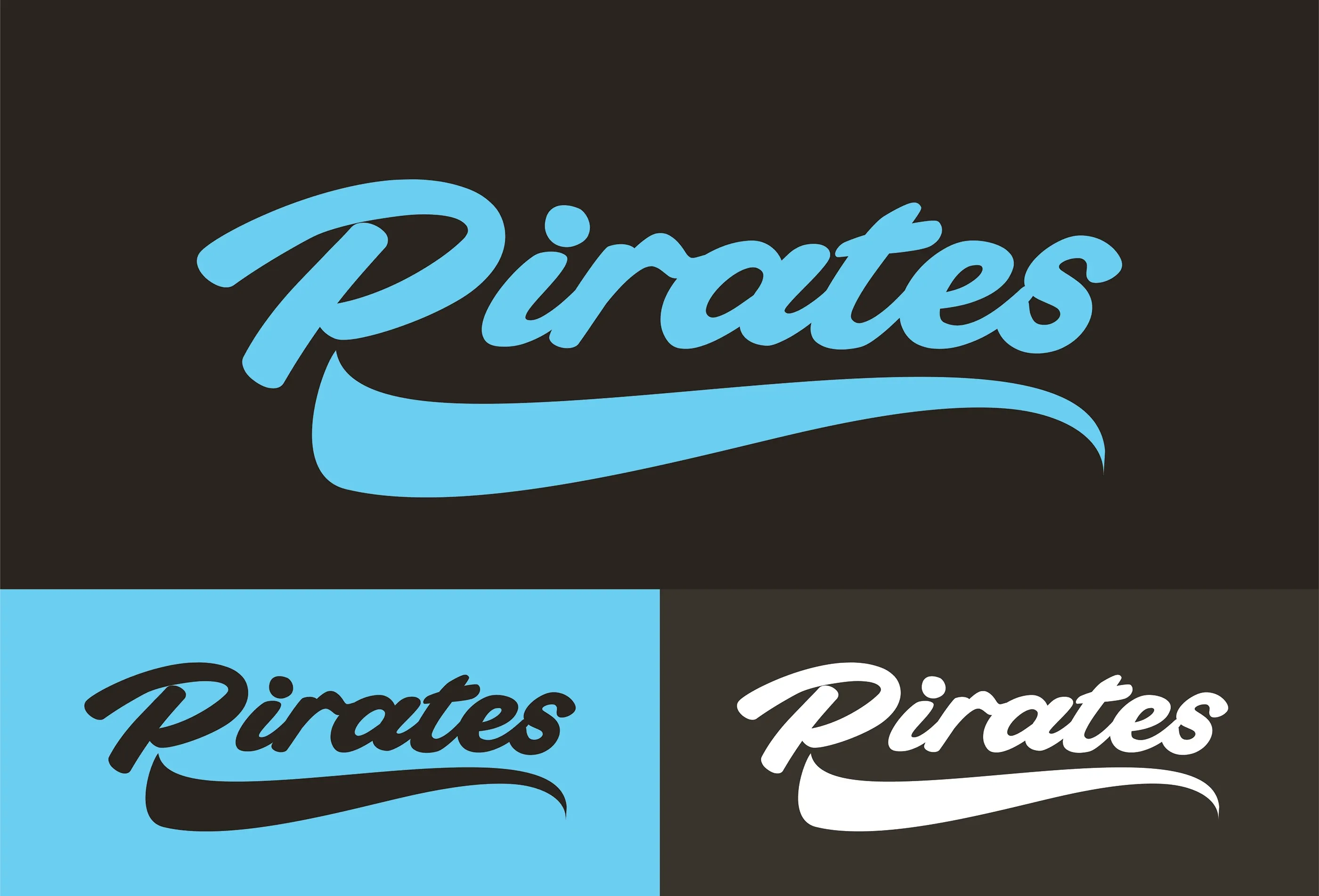Wordmark Logo | Aylmer Pirates Rebrand by McBain Signs and Graphic Design